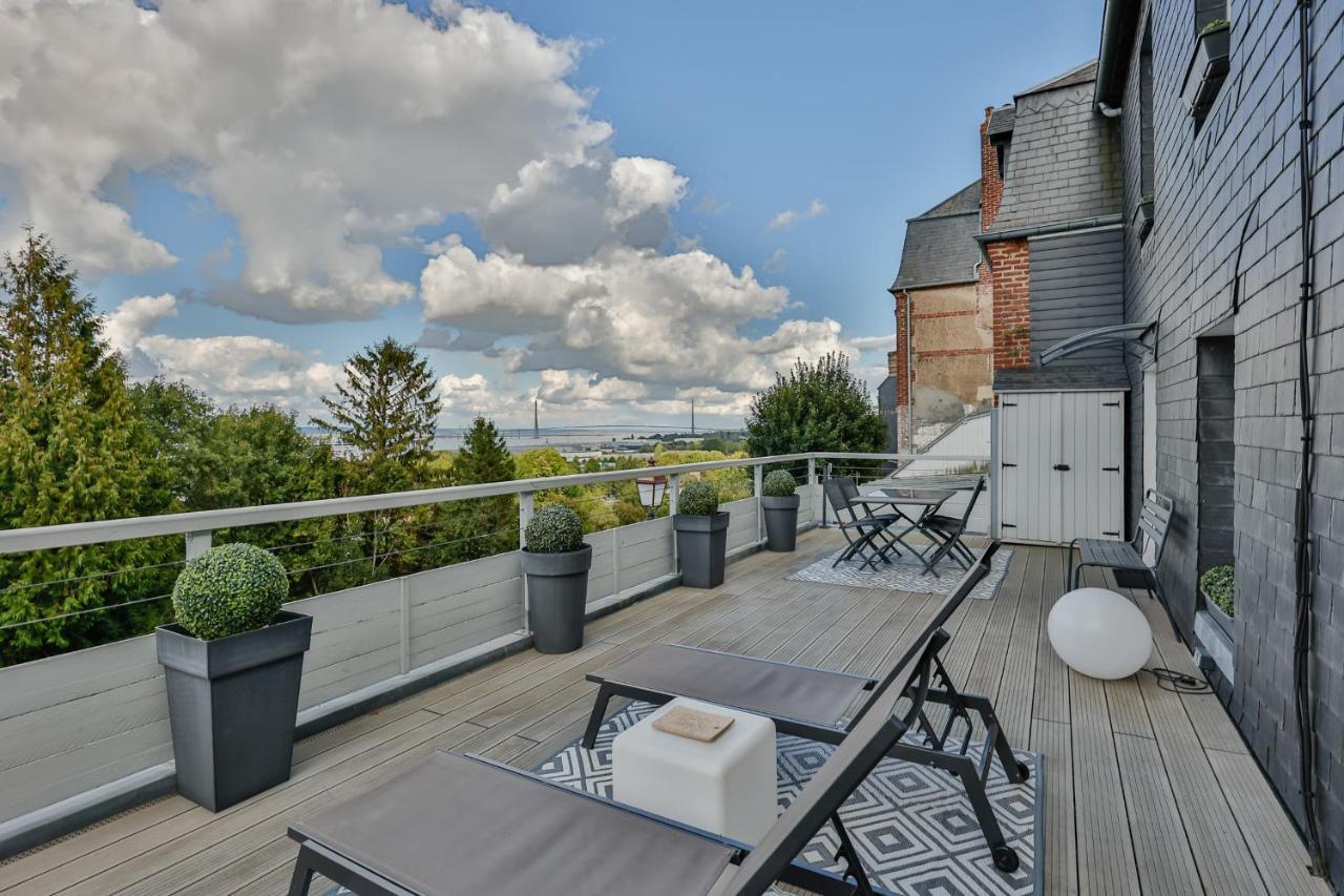 La Cabane De Zelie - Centre Ville - Vue Mer - Honfleur Exteriér fotografie